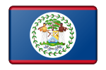 Belize flag (bevelled)